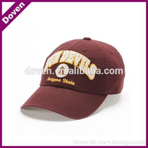 Red high quality custom baseball cap